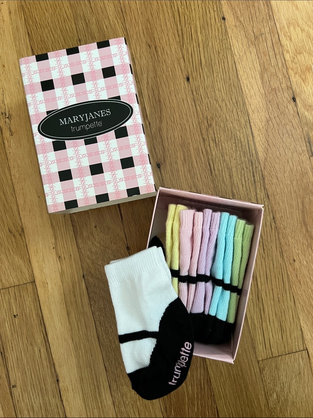 Trumpette Maryjanes Low-Cut Socks - Pastel Multi (6-Pack)